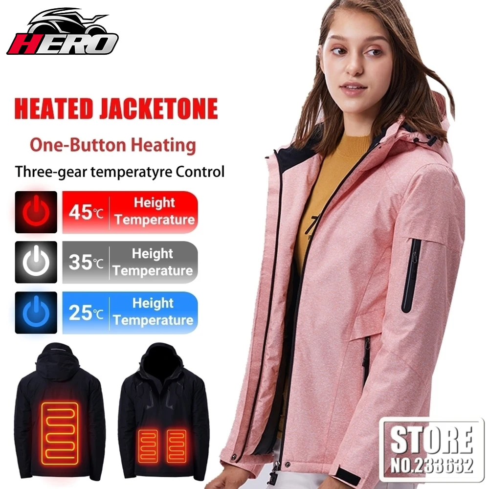 

Motorcycle Riding Sports Jacket High-quality Heating Underwear Built-in USB Warm And Cold Motorcycle Jacket Higher Quality