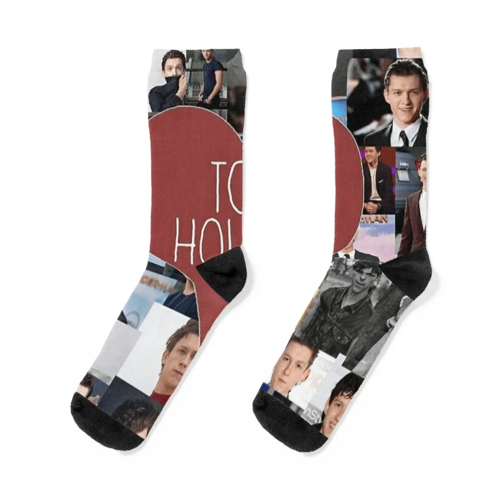 

tom holland blanketstickers Socks Run Lots luxury hiphop Socks Girl Men's