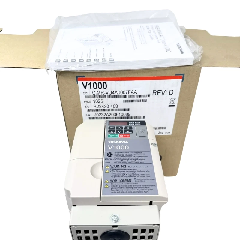 

Новый инвертор CIMR-VU4A0007FAA Yaskawa, гарантия 1 год на складе