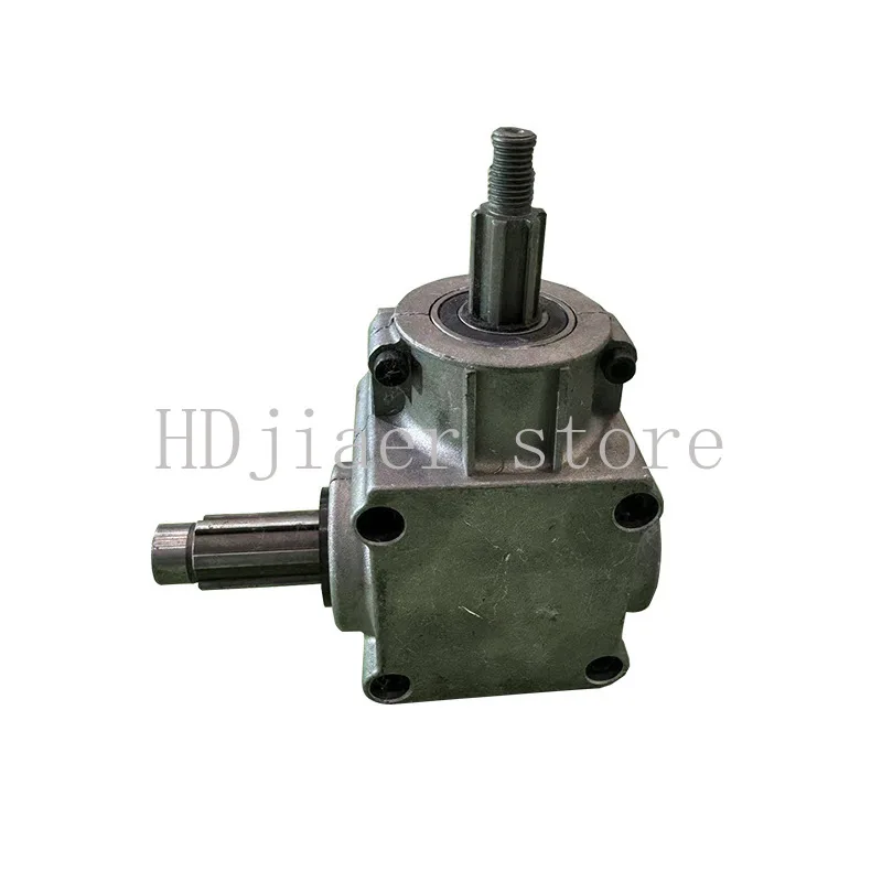 Right Angle Gearbox 90 Degree Right Angle Steering Gear Ratio 1:1 T Type Gearbox Commutator Steering Right Angle Gearbox