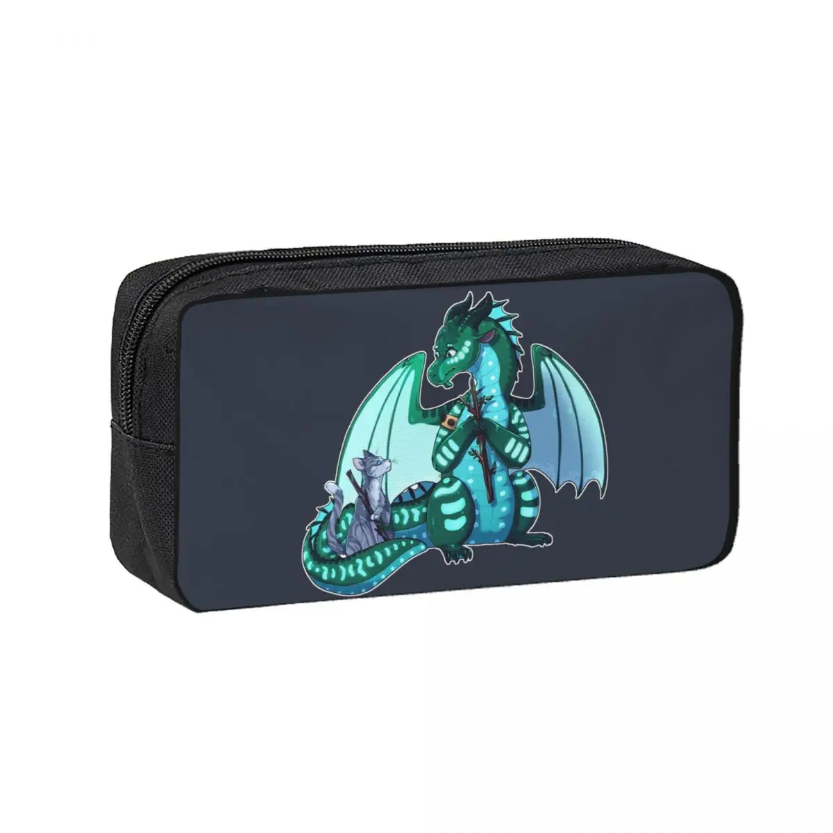 Wings Of Fire & Warriors - Turtle And Jayfeather Pencil Cases for Students Gifts Pen Box Pencil Bag Pencil Pouch Pen Holder