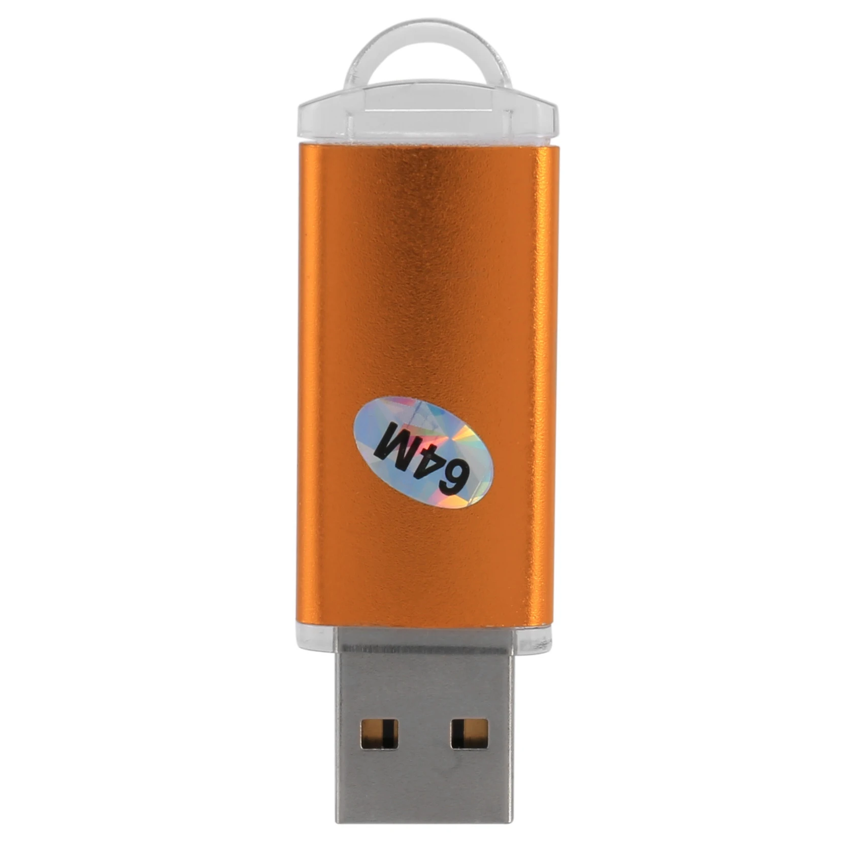 Memory Stick USB para PC e TV, Pen Drive Flash, Disco U, Cor Dourada, Capacidade 64MB