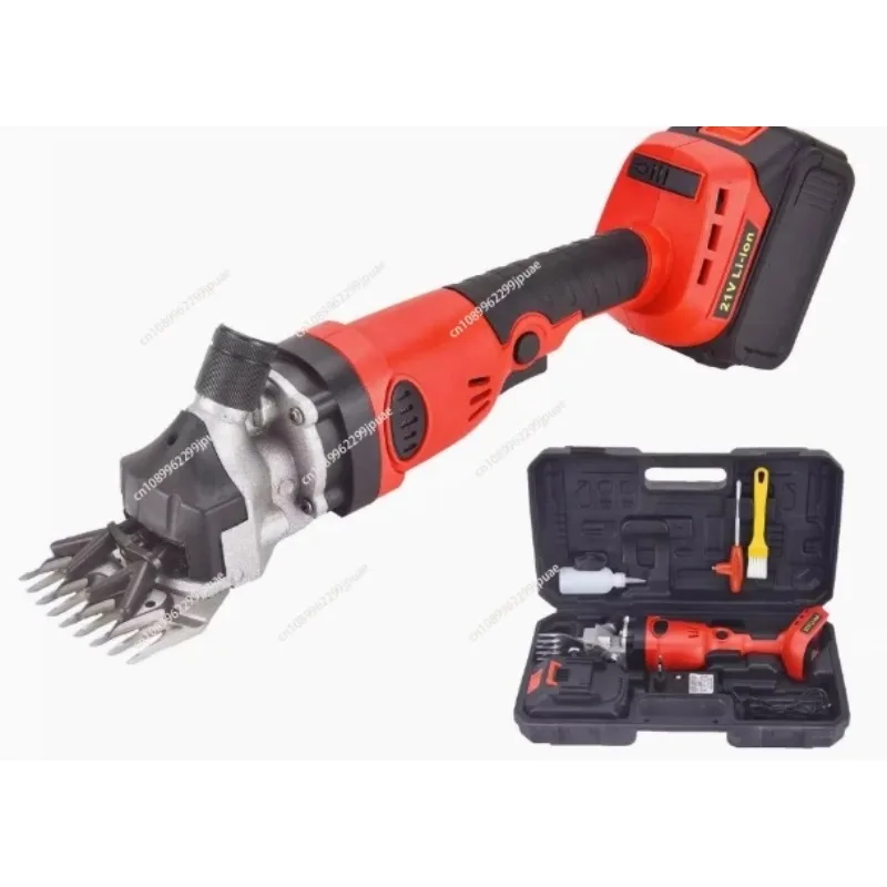 2 Gears Speed 13-teeth Wireless Electric Sheep Goat Kit Shearing Machine Clipper Farm Animal Shears Cutter Wool scissor