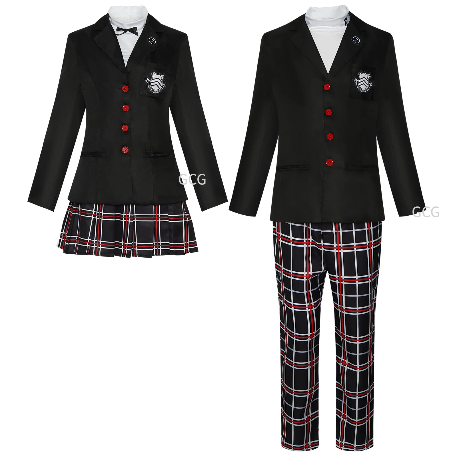 

Ren Amamiya School Uniform Cosplay Clothing - Persona 5 Stage Costumes Academy Uniforms Halloween Daily Wear