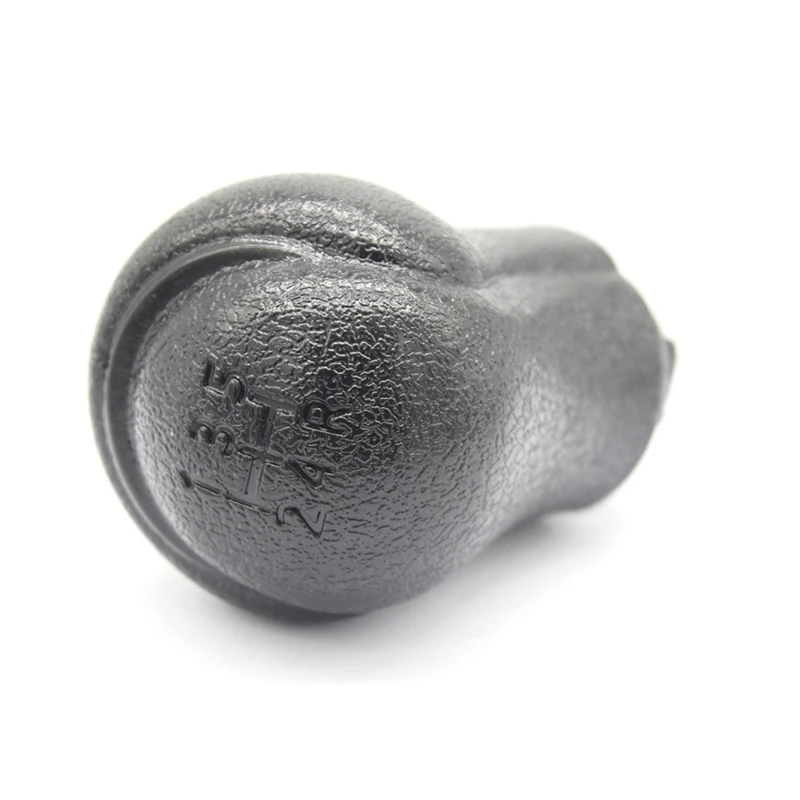 U2JA Gear Shifter Handle for Cabin Repair, Black ABS Manual Control Knob for Daily Driving Interior Use Tasks