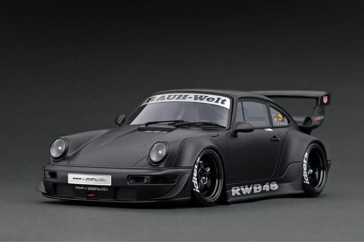 

IG2463 Ignition Model 1/18 RWB 964 Matte Black Ignition Model Porsche
