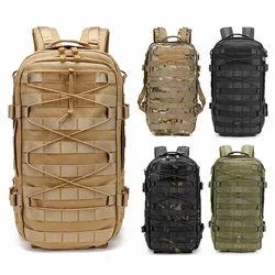 MOLLE-男性用EDCツールバッグ,25lバックパック,1000d,大型,アウトドアスポーツ,狩猟,旅行,トレッキング,釣り,ハイキング,キャンプ,リュックサック