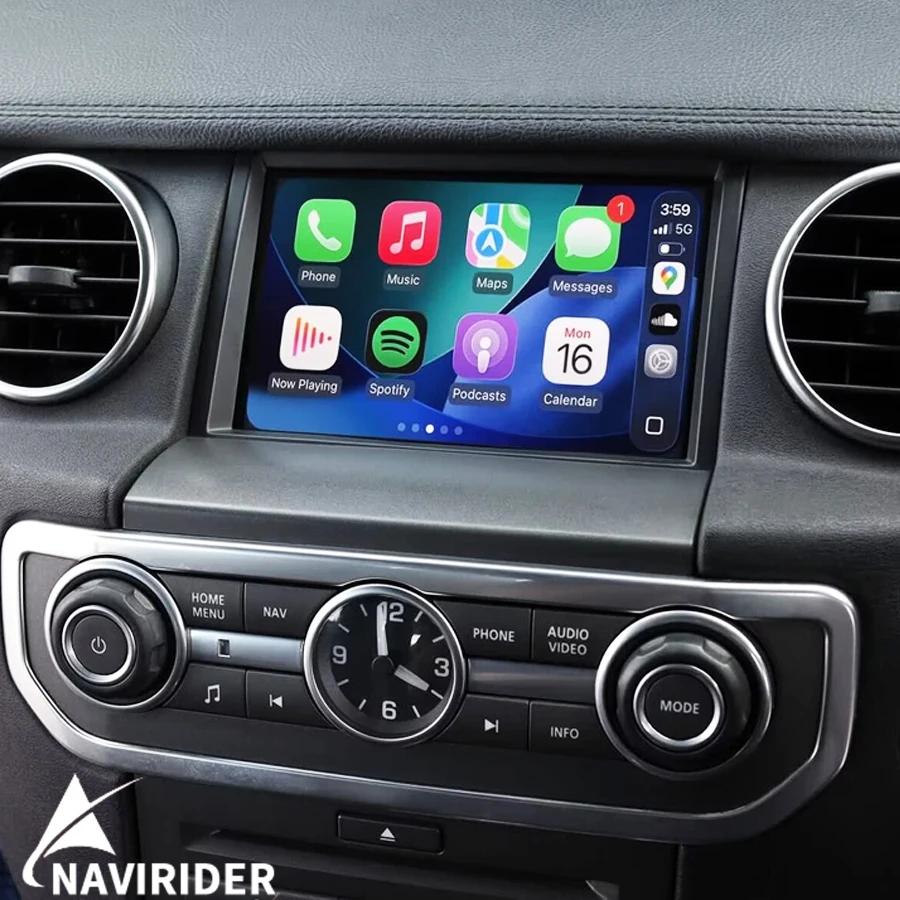 

7-дюймовая GPS-навигация с CarPlay, автомобильная магнитола для Land Rover Discovery 4 LR4 2009-2016, GPS-навигатор, мультимедийный проигрыватель, головное устройство