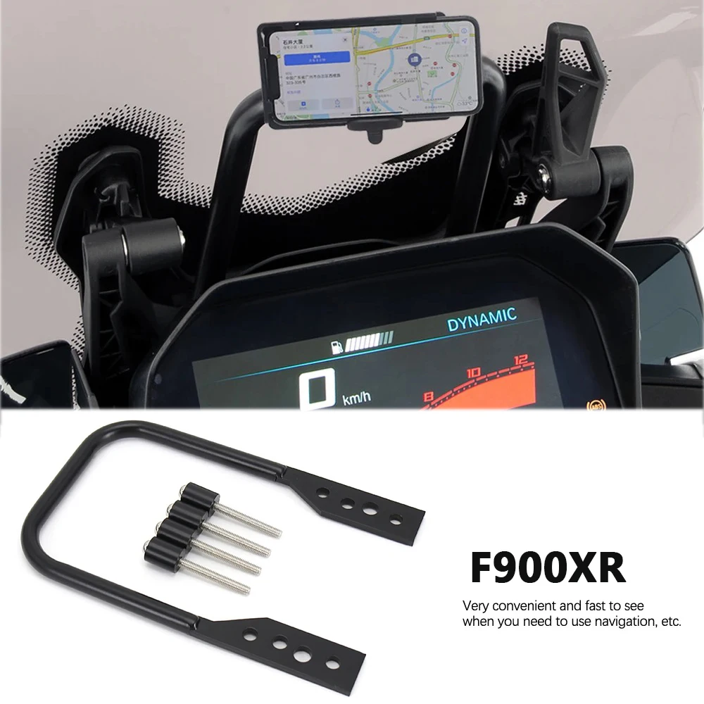

NEW Motorcycle Accessories Phone Navigation Bracket Holder GPS Mount Stand For BMW F900XR F 900 XR F900 XR Charging