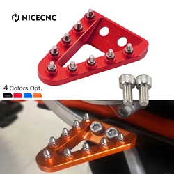 NiceCNC For GasGas EC300 EC MC EX 125 250 300 ECF MCF EXF 250 350 450 2021 2022 2023 Rear Brake Pedal Tip Plate For KTM EXC EXCF