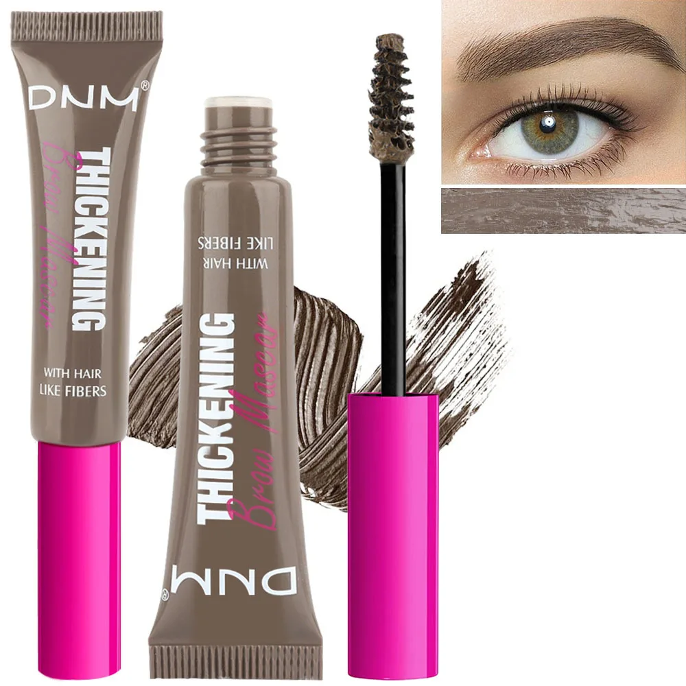 DNM 9 Colors Eyebrow Dye Cream Moisturizing Waterproof Lasting Thick Eyebrow Tinted Fashion Wild Eyebrow Cream Natural Cosmetics