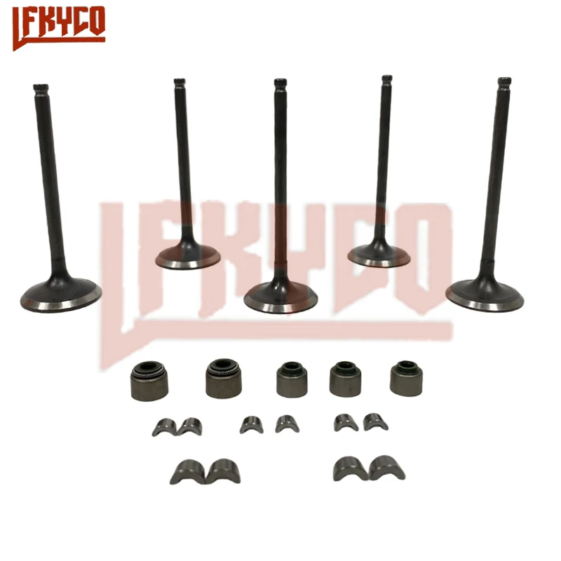 

Motorcycle Engine Intake Exhaust Valve Kit For Yamaha YFZ450R 2009-2020 YFZ450 2004-2009 2017 YZ450F 2003-2009 WR450F 2003-2015