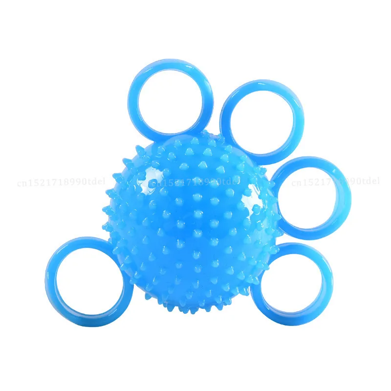 Four-fingered Hedgehog Ball Primary Grip Training Soft Ball Rehabilitation Massage Finger Ball Practice Hand Finger Grip