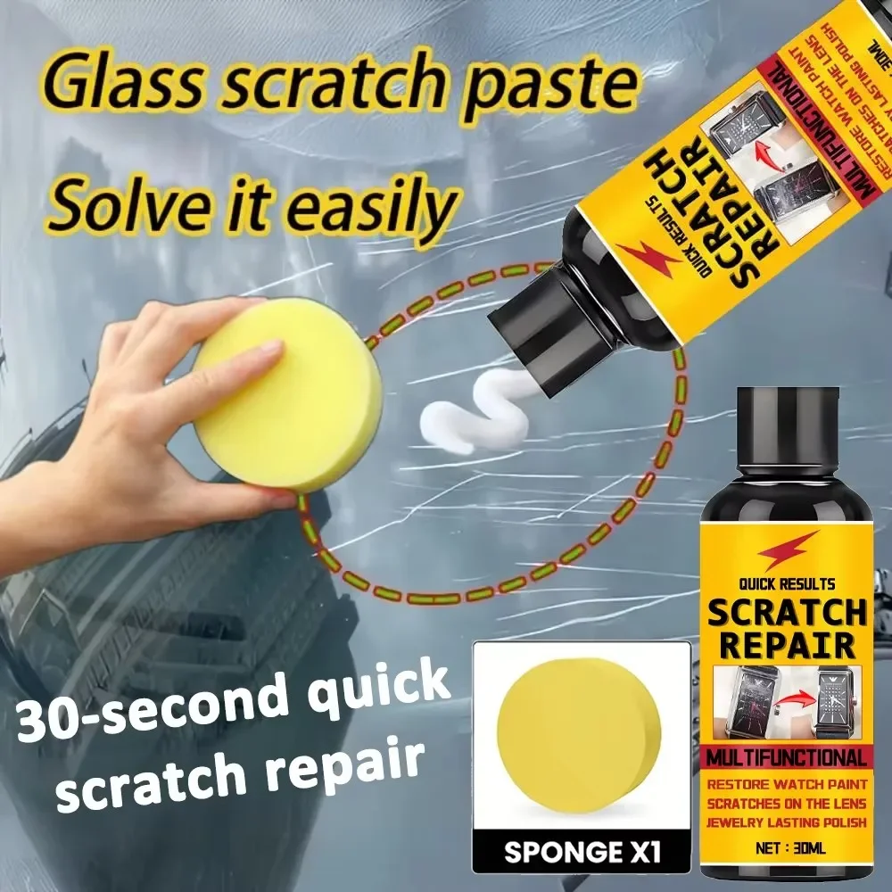 KINESHINEX Glass Scratch Repair Applicable To Car Glass Doors Glasses Watches Scratch Polishing Paste For Restoring Luster image 2