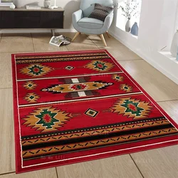 Tribal Animal Moroccan Turkish Southwest Native American Navajo Indian Rustic Lodge Aztec Geometric Modern Flannel Floor Rugs