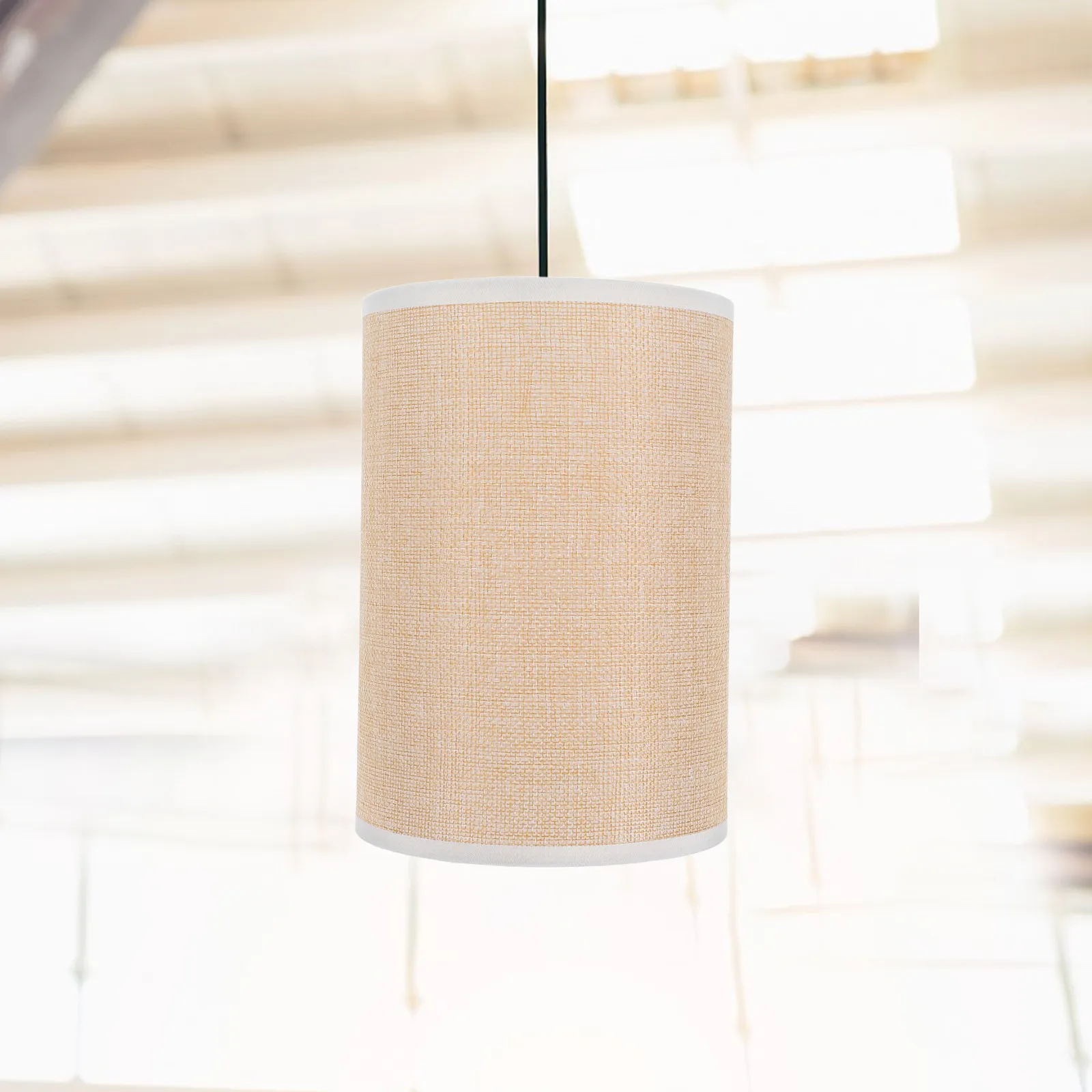 

Fabric Drum Lamp Shade E27 Round Replacement Small Cylindrical Cover For Table Floor Pendant Lamp Bedroom Living Room Decor