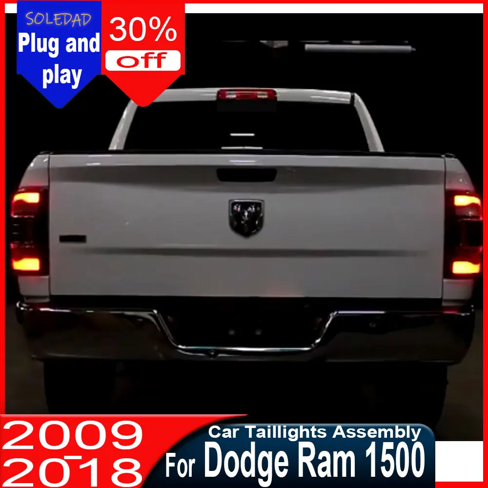 

Задний фонарь для Dodge RAM 1500, светодиодный, 2009-2018, для моделей Ram 1500, 2500, 3500, задний противотуманный фонарь, стоп-сигнал, указатель поворота, автомобильные аксессуары