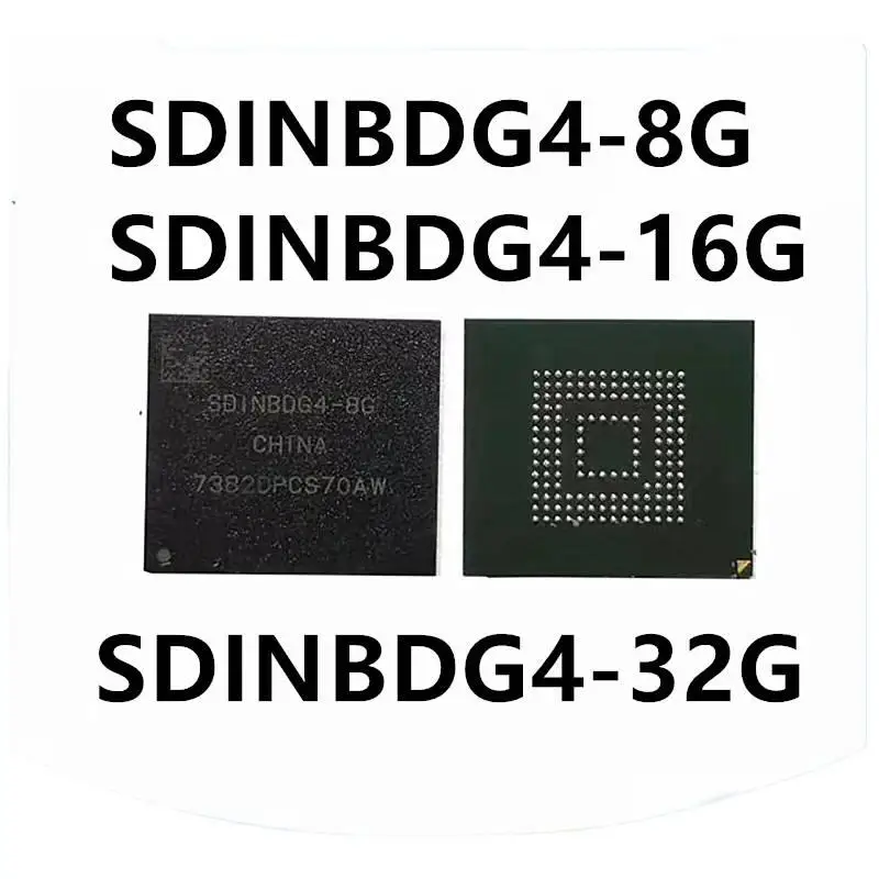 

2/5 шт. новый чип памяти SDINBDG4-8G SDINBDG4-16G-32G FBGA153 EMMC 5.1 версии на складе
