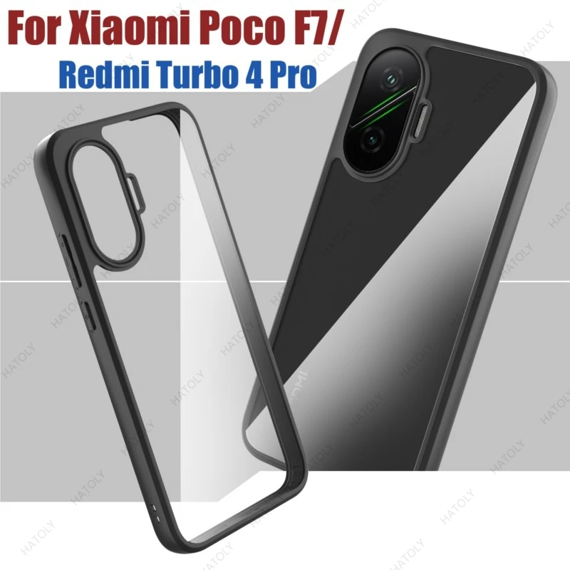 For Xiaomi Poco F7 Case For Poco F7 Turbo 4 Pro Anti-Shockpr