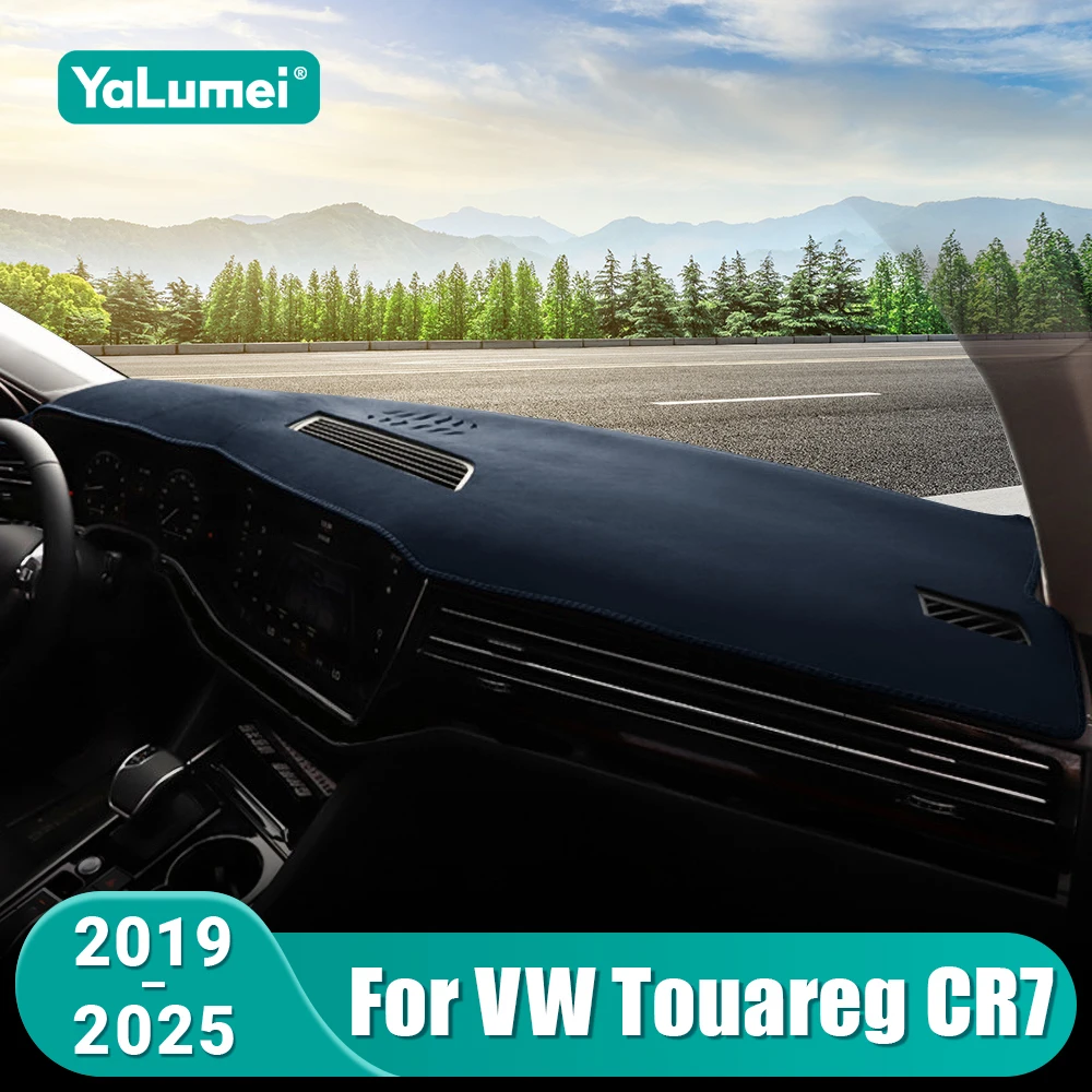 

Для Volkswagen VW Touareg CR7 2019-2025: Коврик на приборную панель, защита от солнца, накладка на панель приборов, аксессуары