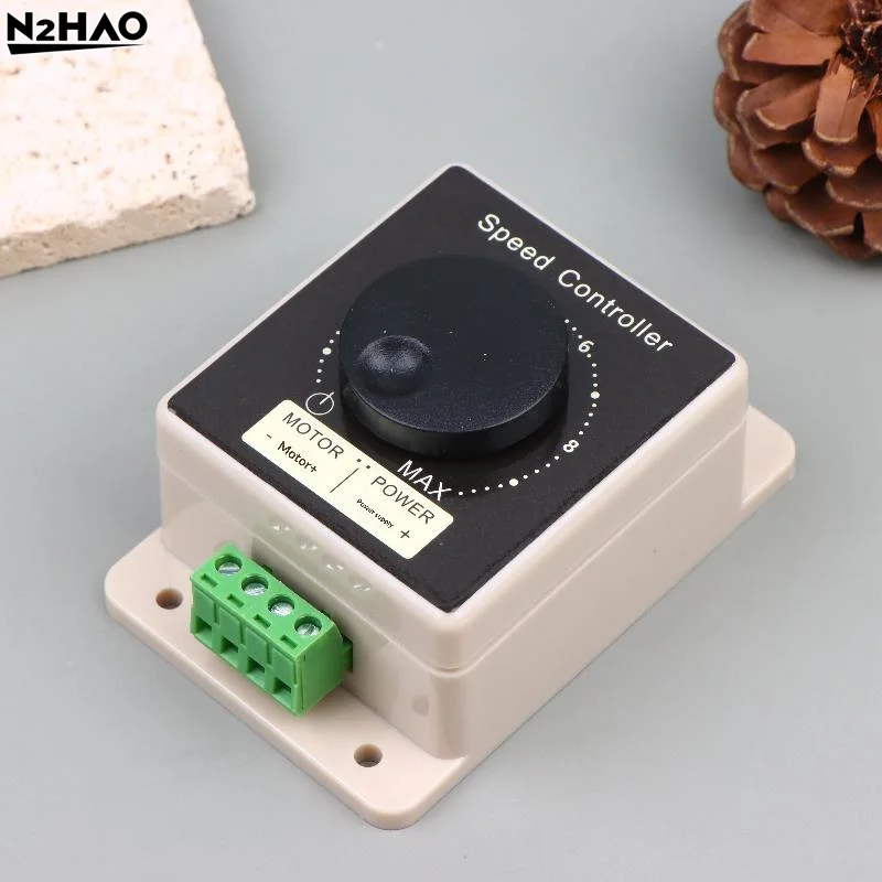 1PCS PWM DC12V-48V 20A High Power Motor Adjustable Speed Controller Waterproof DC Regulator For E-Bike Robot Industrial Use