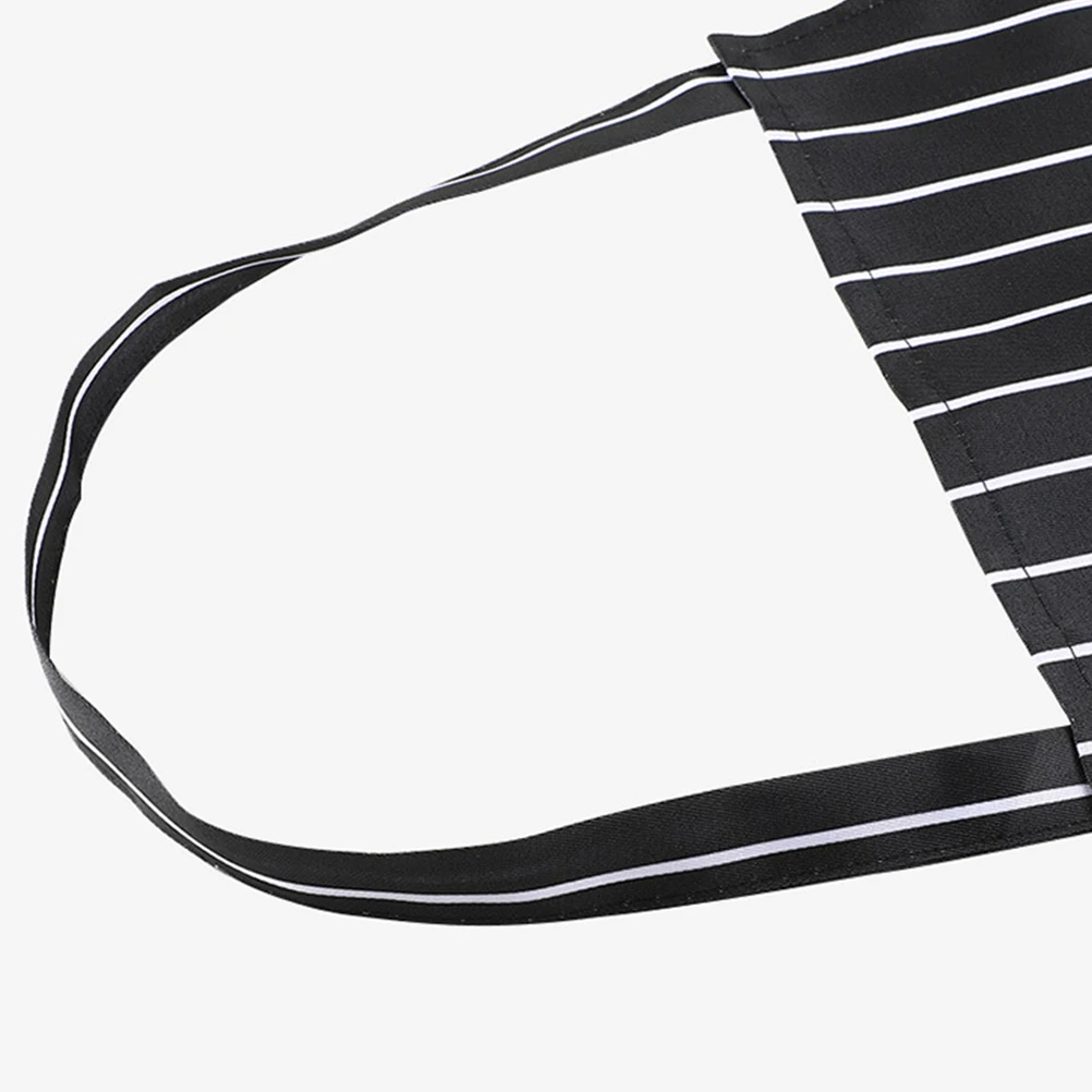 

2pcs Oilproof Waterproof Kitchen Simple Stripe Cooking Apron For Women Men Apron Washable
