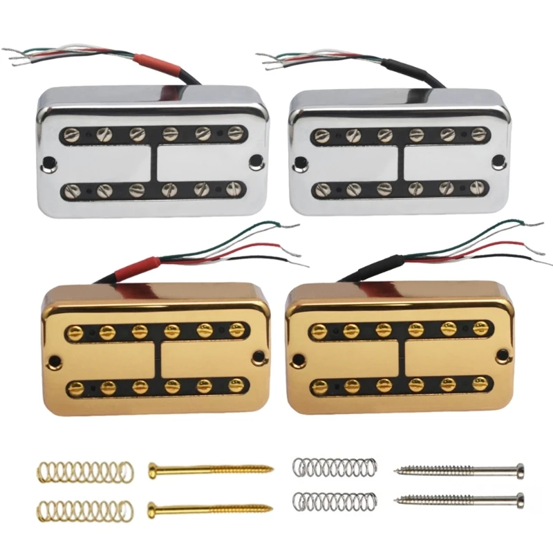 YY Double Coil Electric Guitar Pickup Humbucker Neck Pickup Electric Guitar Neck Pickup Metal Texture for Electric Guitar