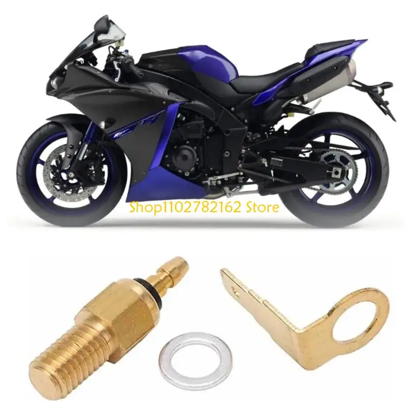 547B Motorcycle Carburetor Heater for TTR50CC 2006-2011 XVS1100 1999-2009, Sealing Washer and Mounting Bracket for Repair