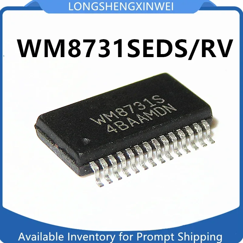 1PCS NEW WM8731SEDS/RV SSOP28