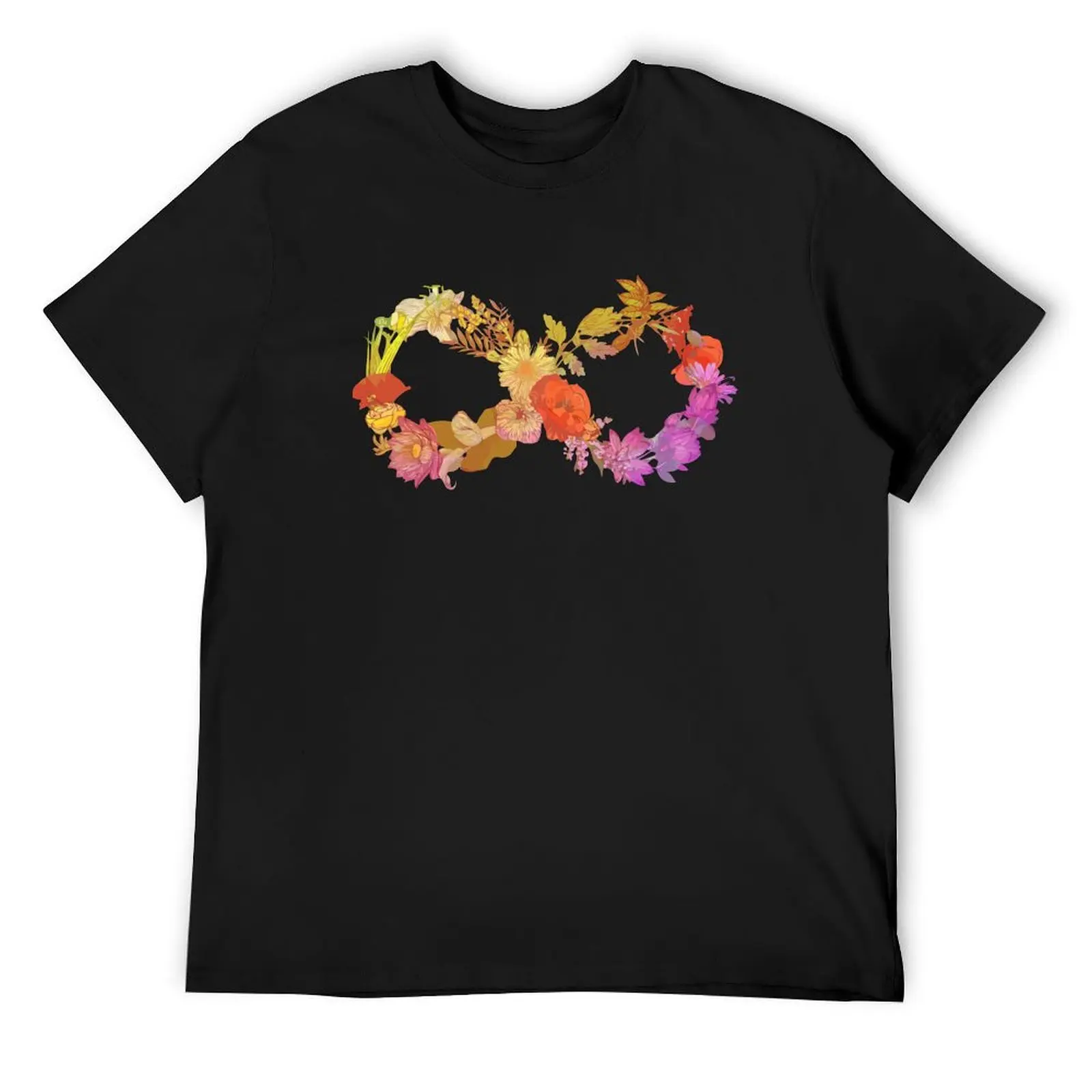 

Floral Neurodiversity Infinity Symbol Autism Awareness T-Shirt