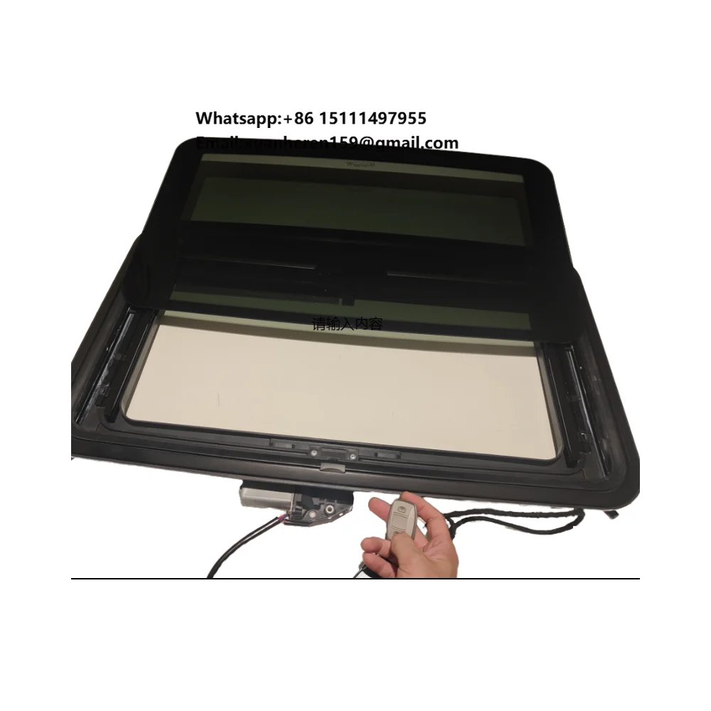 

Competitive Price Universal Electric Sunroof 750*450 mm Body Parts for Cars