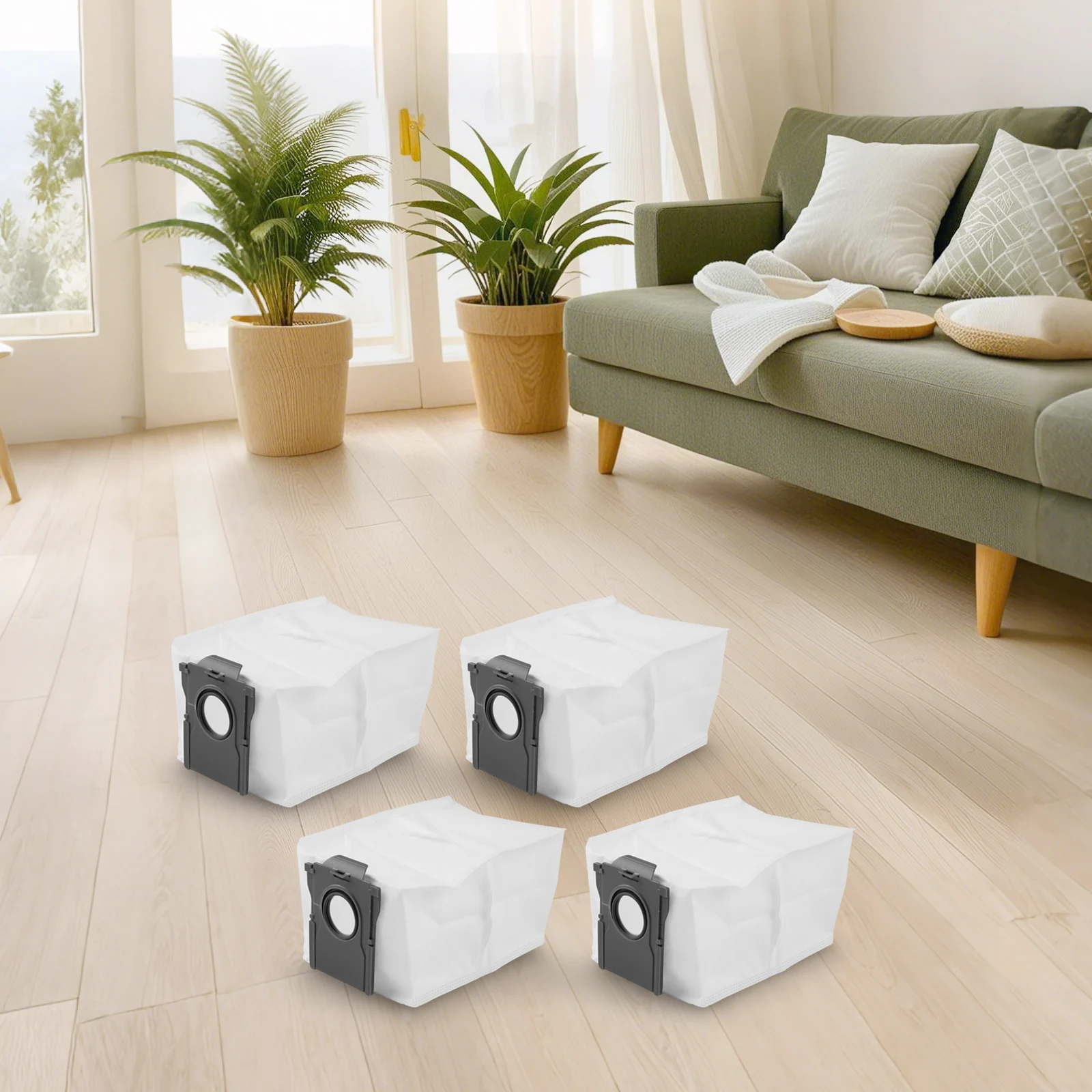 

4/10pcs Large Capacity Dust Bags For X30 For Ultra / For X40 For Ultra For Mova P50 Pro For Ultra Vacuum Cleaner