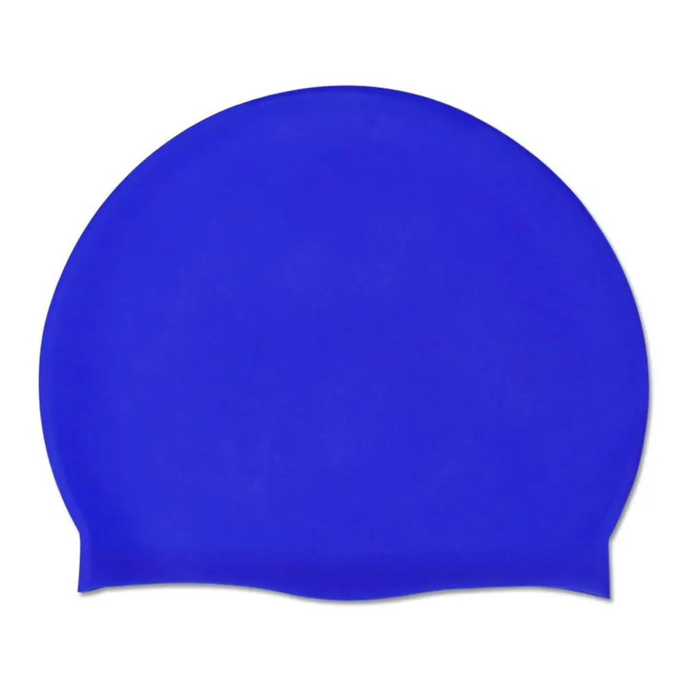

Swimming Equipment Swim Pool Protect Ears High Elastic Diving Hat Bathing Caps Long Hair Large Swim Caps Silicone Swimming Caps