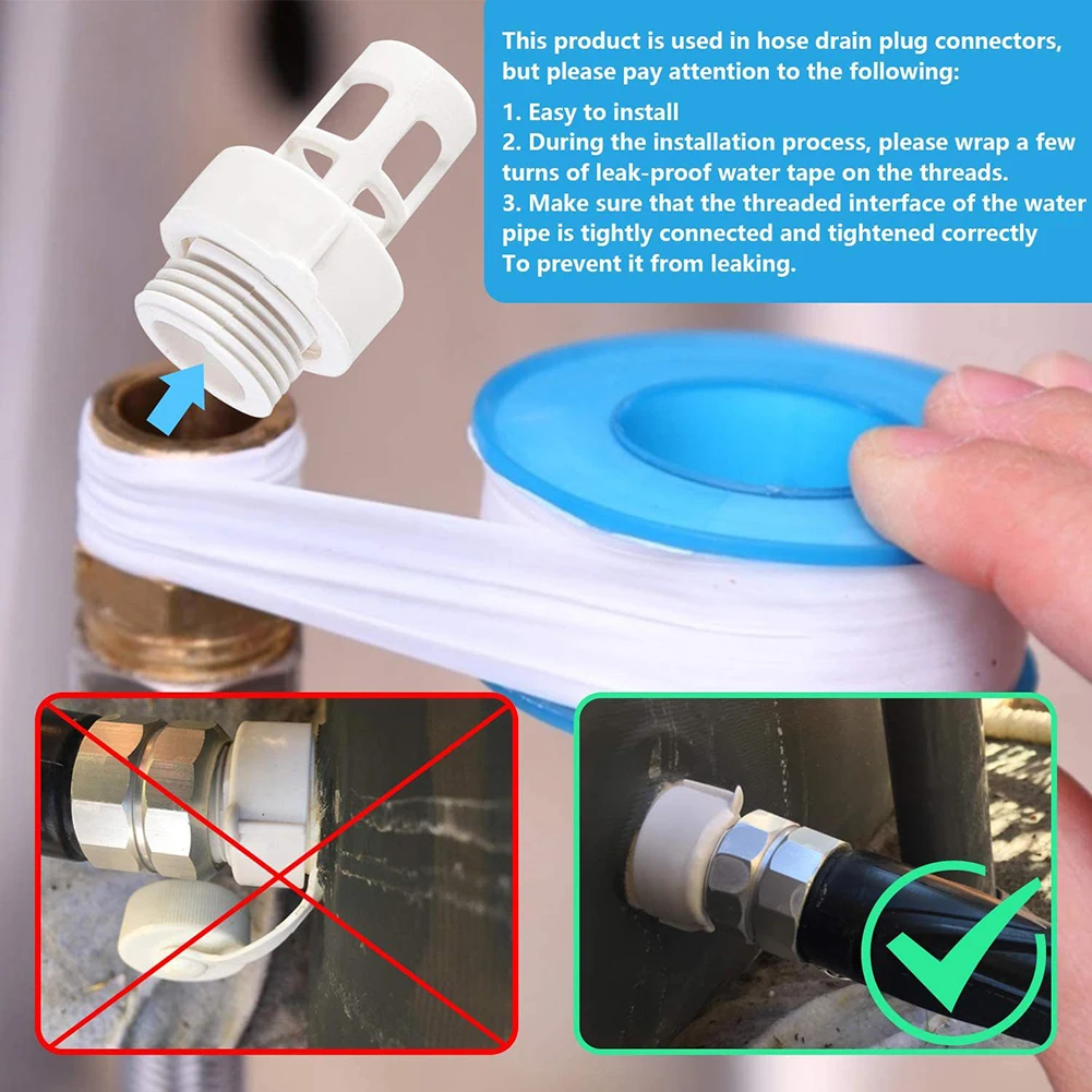 Drain Adapter Connector Replacement Round Swimming Pool Spare Parts 10184 Accessories Pool Drain Connector Adapter