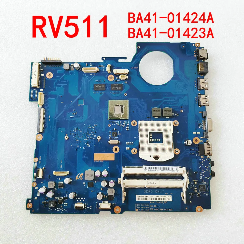 

Материнская плата для ноутбука Samsung RV511 NP-RV511 BA41-01423A BA41-01425A BA92-07405A DDR3