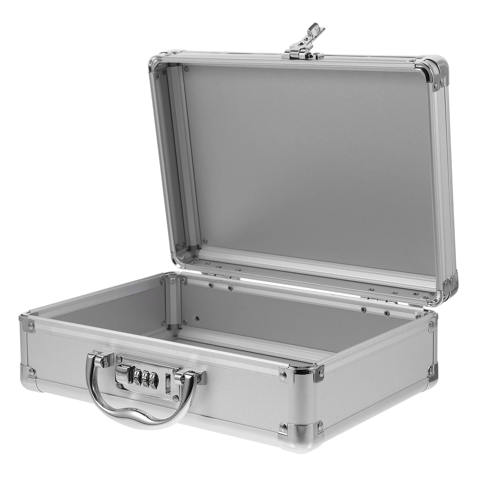 Tool Carrying Box Metal Briefcase Tool Case Password Camera Tool Carrying Organizer with Handle