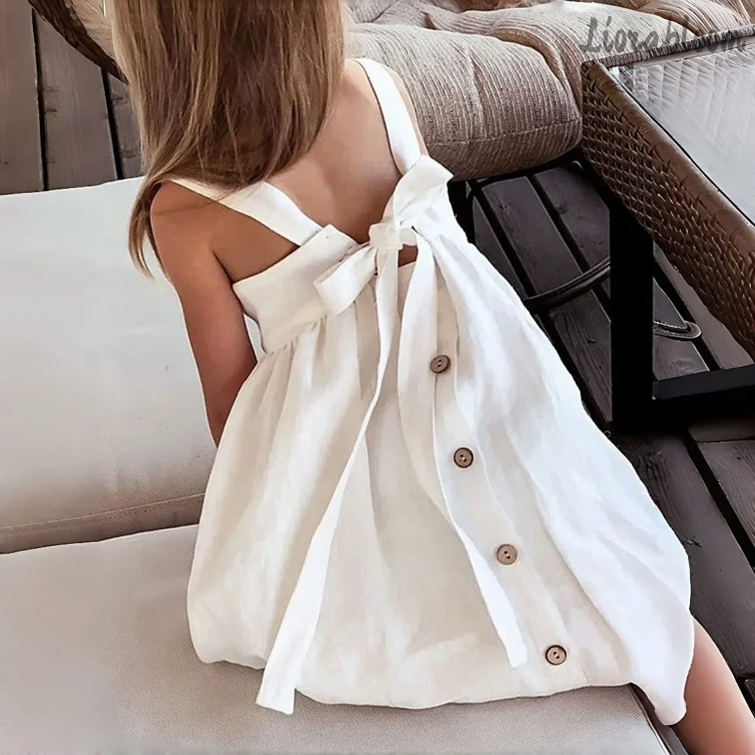 Multicolor Everyday Princess Dress Strappy Formal Gown Flower Girl Dress Party Dress Elegant Formal Wear Wedding Attire