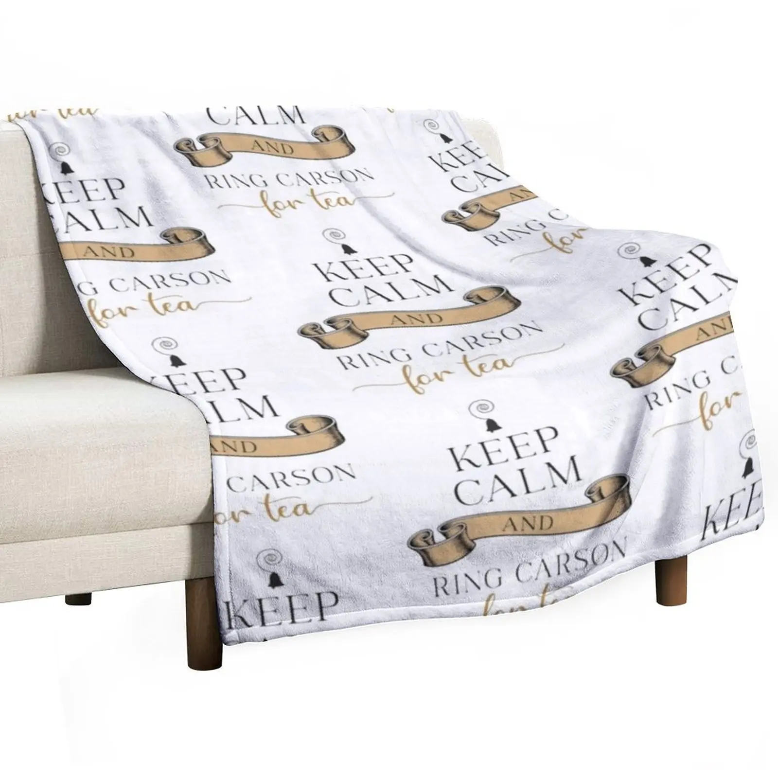 

Keep Calm and Ring Carson Throw Blanket Travel Large Thermals For Travel Blankets For Sofas Blankets