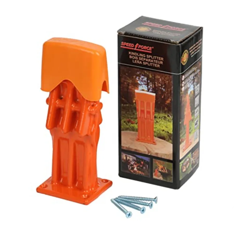 Firewood Kdlg Log Wood Splitter No Axe! Wedge Pot Splits Firewood, with Safety Cover