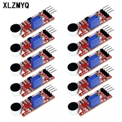 10PCS KY-037 High Sensitivity Sound Microphone Sensor Detection Module For arduino AVR PIC KY 037 DIY Tools Kit