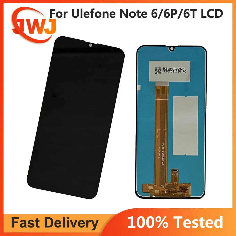 For Ulefone Note 6P Note 14 Note16 Pro LCD Display Touch Screen For Ulefone Note 8 15 Note 9P Note10P Note 11P 12P Note 13P LCD