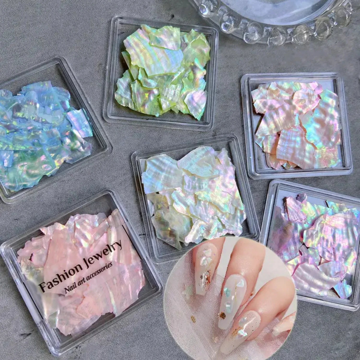 ing and glamorous shimmering chrome nail art designs. Stand out from the crowd with these stunning and unique holographic foil n