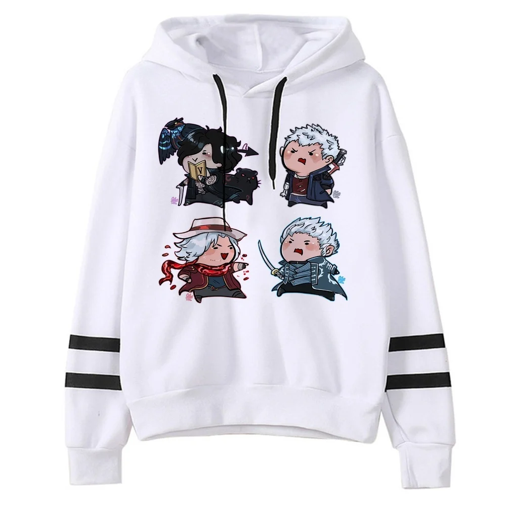 Devil May Cry sweatshirt women fashion tops unisex 2026 cute vintage male Women Loose