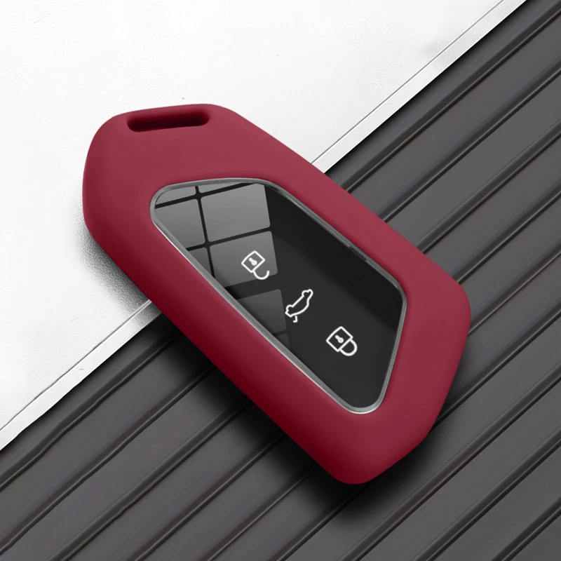 Silikon Autoschlüssel-Hülle für VW Volkswagen Golf 8 MK8 ID.3 ID.4 Cupra SEAT Leon MK4 Formentor Tarraco Skoda Octavia A8 Zubehör – Detail 7