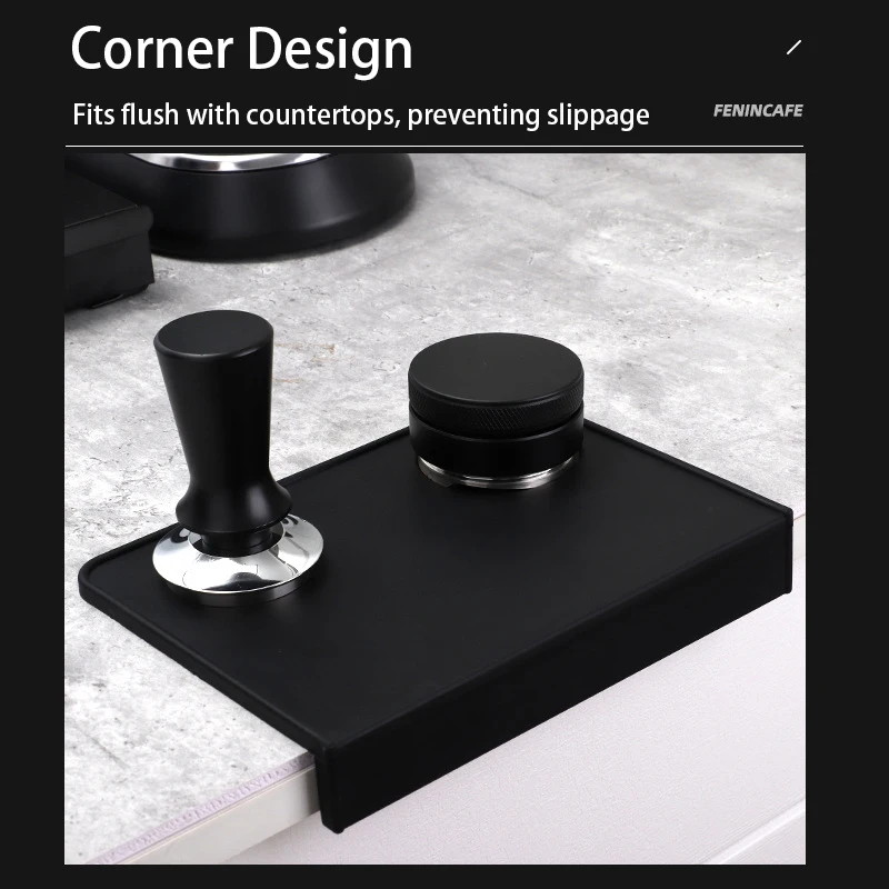 سدادة قهوة حصيرة اسبريسو سيليكون القهوة الصحافة مسحوق وسادة قهوة تدك بار مسحوق الموزع الوسادة #2