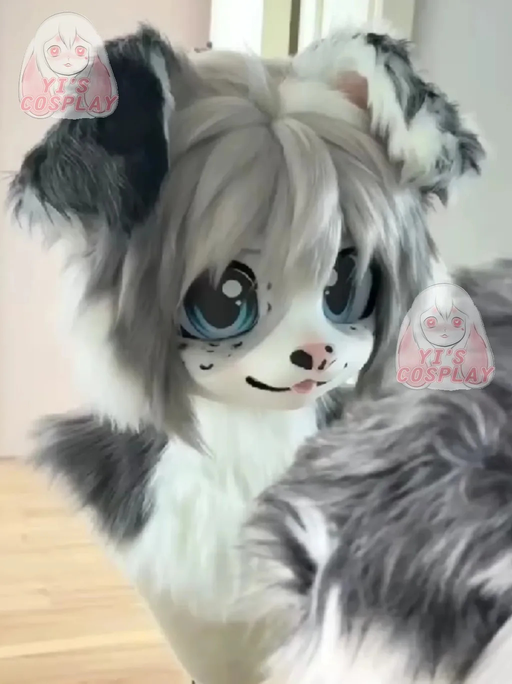 Customized Fursuit Kemono Head Handmade Custom Fursuit head Furry Kigurumi Head Yis Cosplay Kemono Headsets Beast