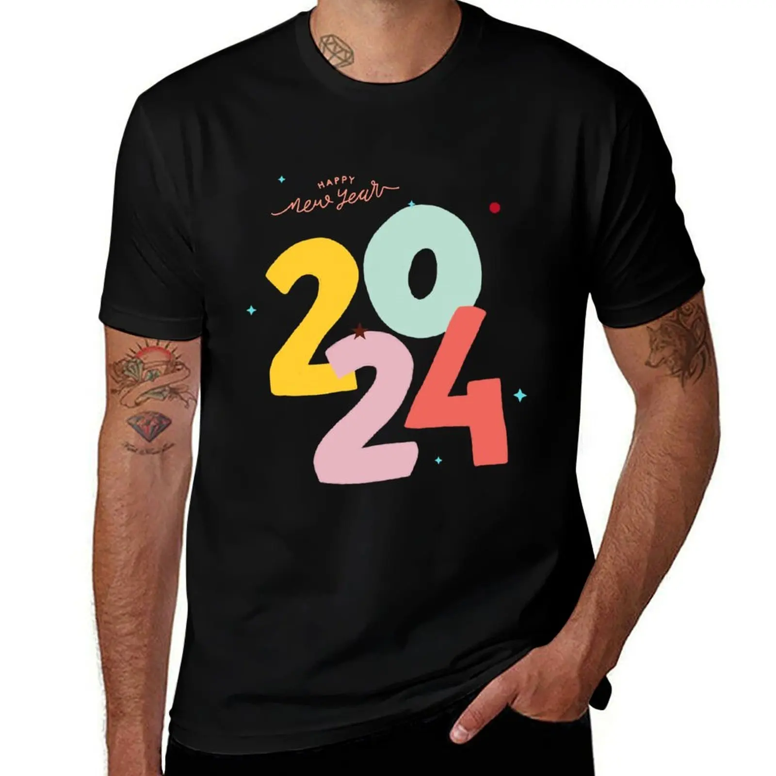 

Happy New Year 2024 T-Shirt Louboutins fashion shirts Clothing graphics mens graphic t-shirts pack