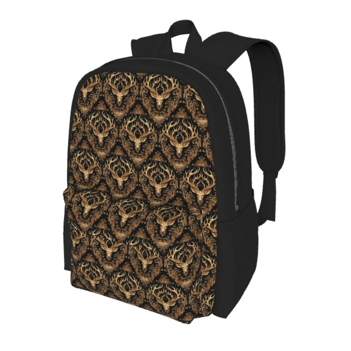 

Tree And Life In Norse Deer Student Backpack School Bag Hiking Travel Daypack for Boys Girls Bookbag Shoulder Bags