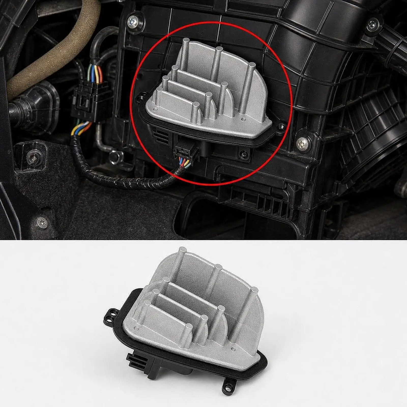 

Front Automatic HVAC Blower Motor Resistor Fan Blower Motor Resistor for Accord Accs Auto Car