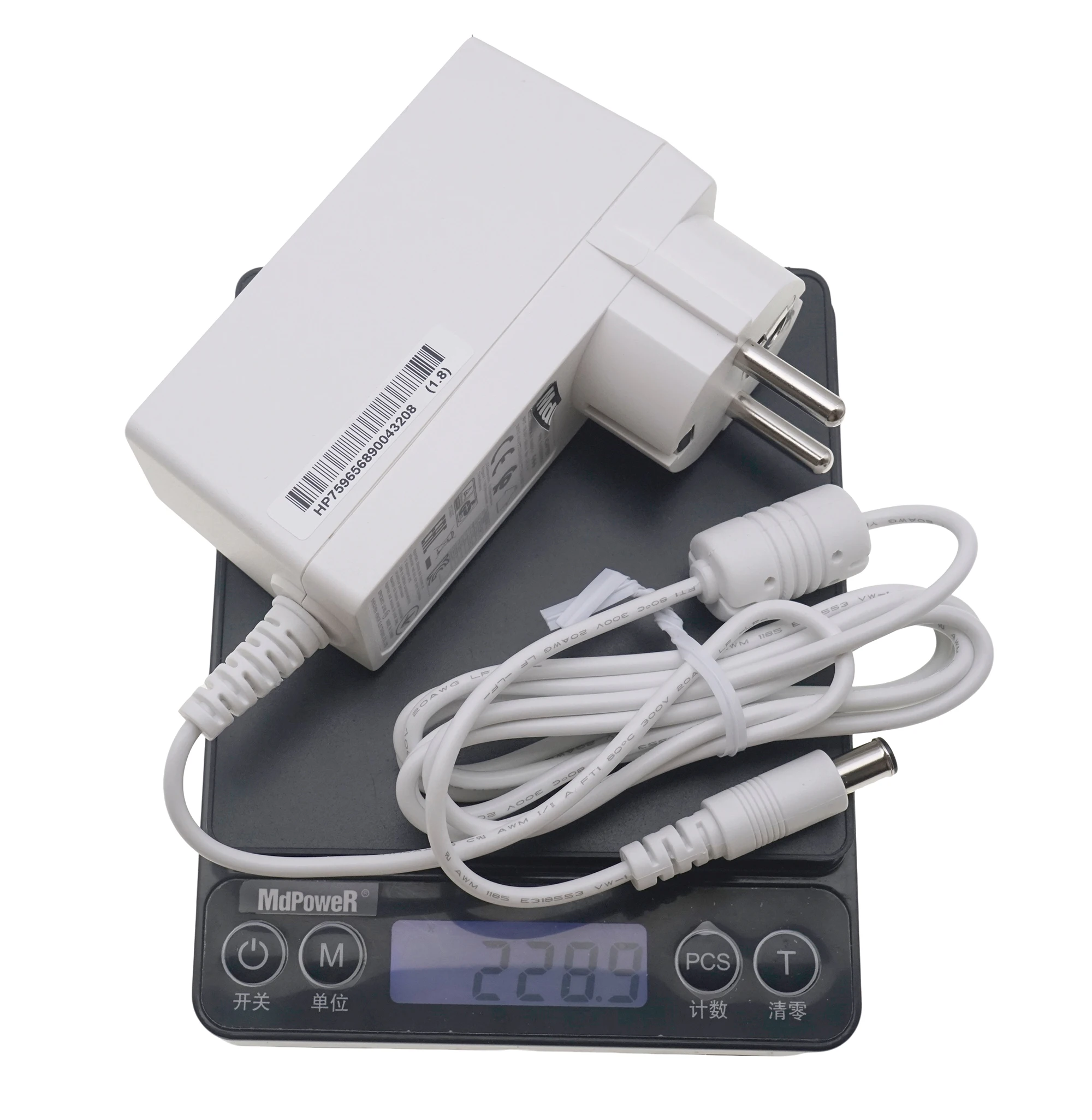 Original AC Adapter 19V 2.53A for LG EAY65897805 Charger 27GP850/27GP850P/27GP83B/27GP83BP TV Monitor Power Supply charger